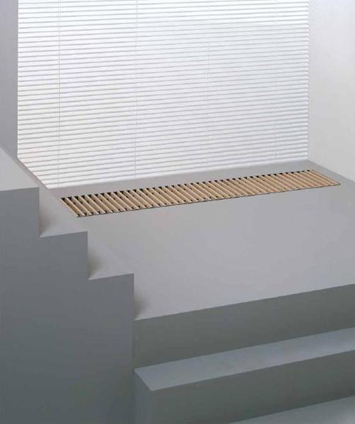 Grille de ventilation ronde en bois - La Ventilazione - LGRS100P